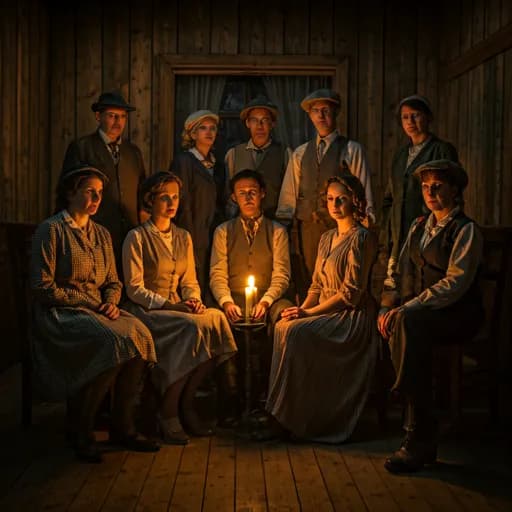 Wilhelmines Blutzirkel bei einem Spieleabend